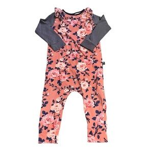 Rags To Raches Floral Long Sleeve Outfit